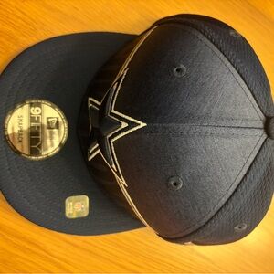 New Era Dark Blue Star Snapback Hat